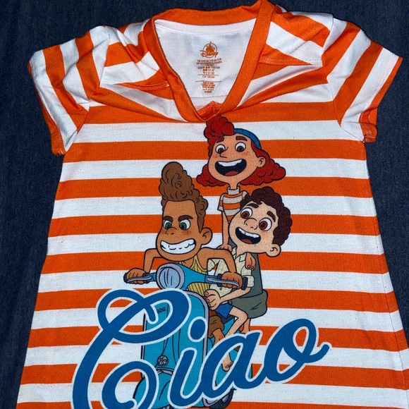 DISNEY LUCA MOVIE GIRLS PAJAMA DRESS - Picture 2 of 3